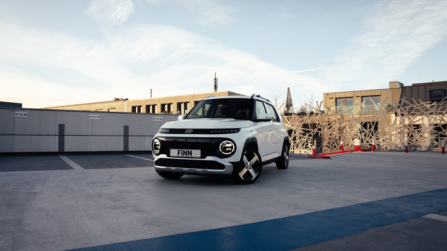Hyundai Inster — günstiges Elektroauto mit 355 km Reichweite.