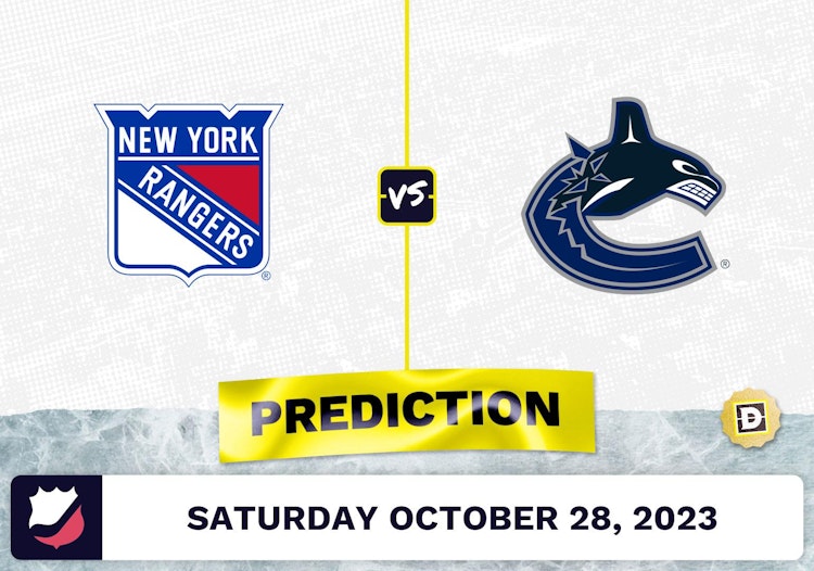 Rangers vs. Canucks Prediction and Odds - October 28, 2023