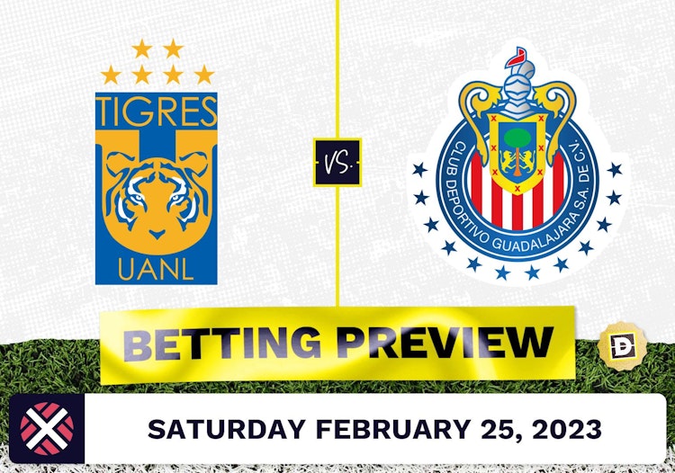 Tigres UANL vs. Guadalajara Prediction and Odds - Feb 25, 2023