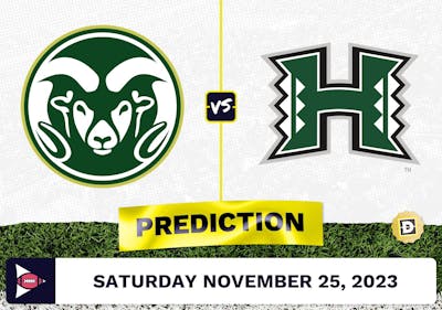 Colorado State vs. Hawaii CFB Prediction and Odds - November 25, 2023