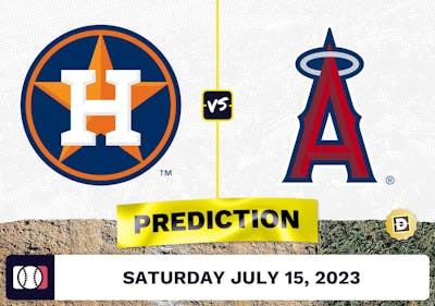 Astros vs. Angels Prediction for MLB Saturday [7/15/2023]