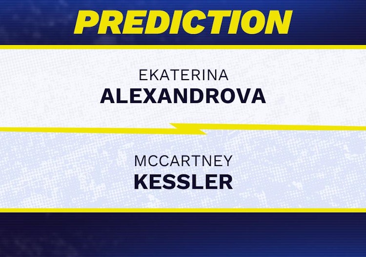 Ekaterina Alexandrova vs McCartney Kessler Tennis Prediction.