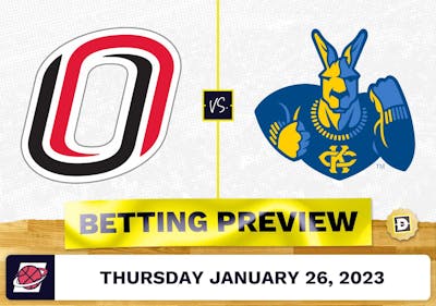 Nebraska-Omaha vs. Kansas City CBB Prediction and Odds - Jan 26, 2023