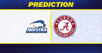 Hofstra vs. Alabama prediction: Why Alabama is favored to win men's March Madness First Round matchup [3/20/2026]