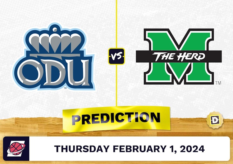 Old Dominion vs. Marshall Prediction, Odds, College Basketball Picks [2/1/2024]