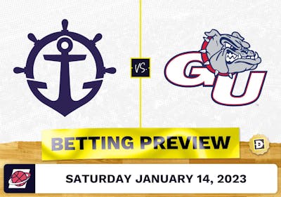 Portland vs. Gonzaga CBB Prediction and Odds - Jan 14, 2023
