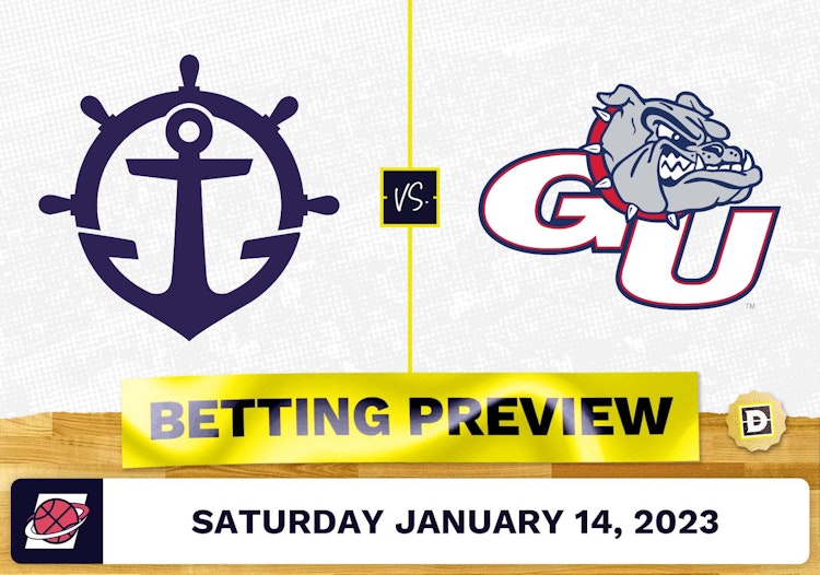 Portland vs. Gonzaga CBB Prediction and Odds - Jan 14, 2023