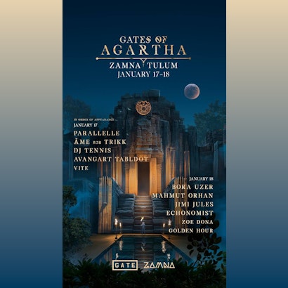 Gates of Agartha Tulum 2025 | Festival Night 1  @ Zamna Festival