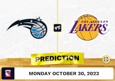 Magic vs. Lakers Prediction and Odds - October 30, 2023