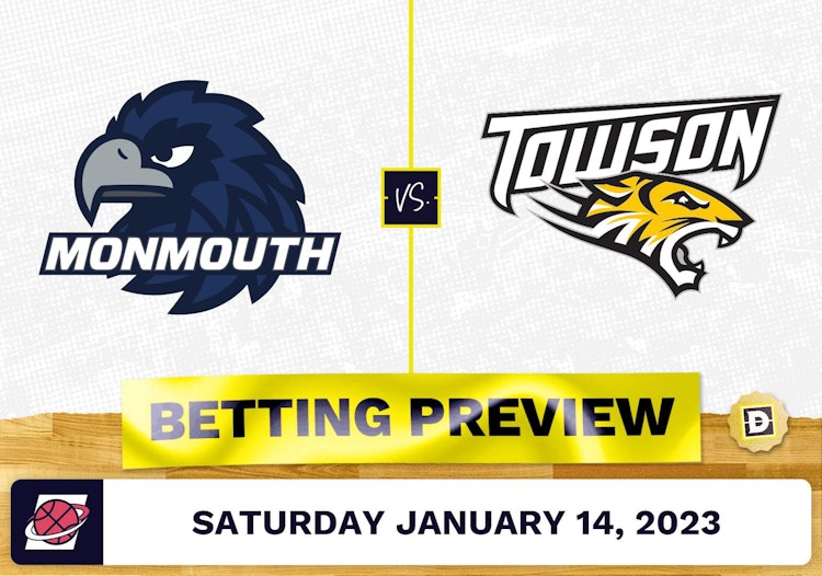 Monmouth vs. Towson CBB Prediction and Odds - Jan 14, 2023