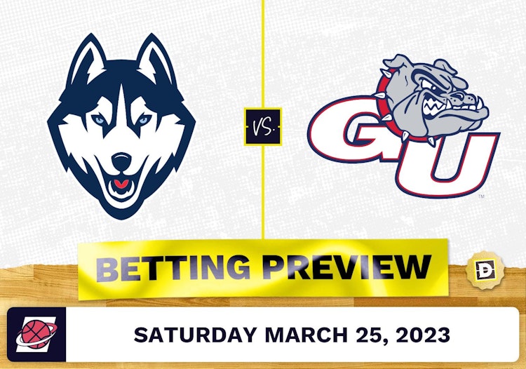 Connecticut vs. Gonzaga March Madness Prediction - Mar 25, 2023