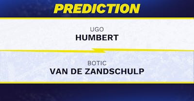 Ugo Humbert vs. Botic Van de Zandschulp prediction, odds, picks for ATP Open Sud de France 2026