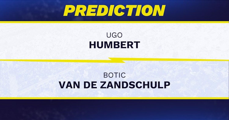 Ugo Humbert vs Botic Van de Zandschulp Tennis Prediction.