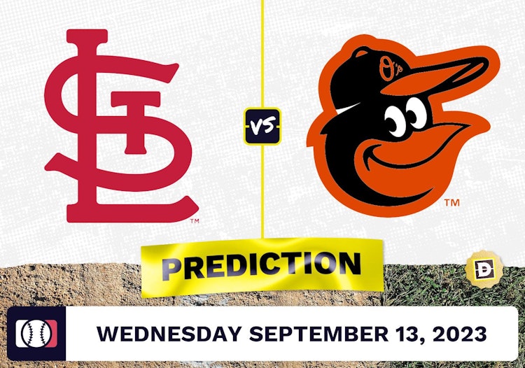 Cardinals vs. Orioles Prediction for MLB Wednesday [9/13/2023]