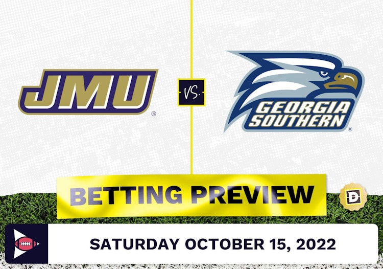 James Madison vs. Georgia Southern CFB Prediction and Odds - Oct 15, 2022