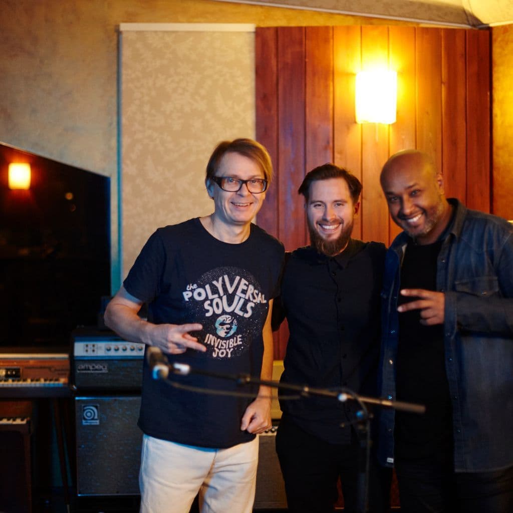 WW Helsinki: Klaus Wing with Jimi Tenor and J-P Piirainen // 19-03-2018