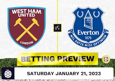 West Ham vs. Everton Prediction and Odds - Jan 21, 2023
