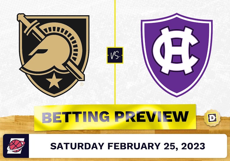 Army vs. Holy Cross CBB Prediction and Odds - Feb 25, 2023