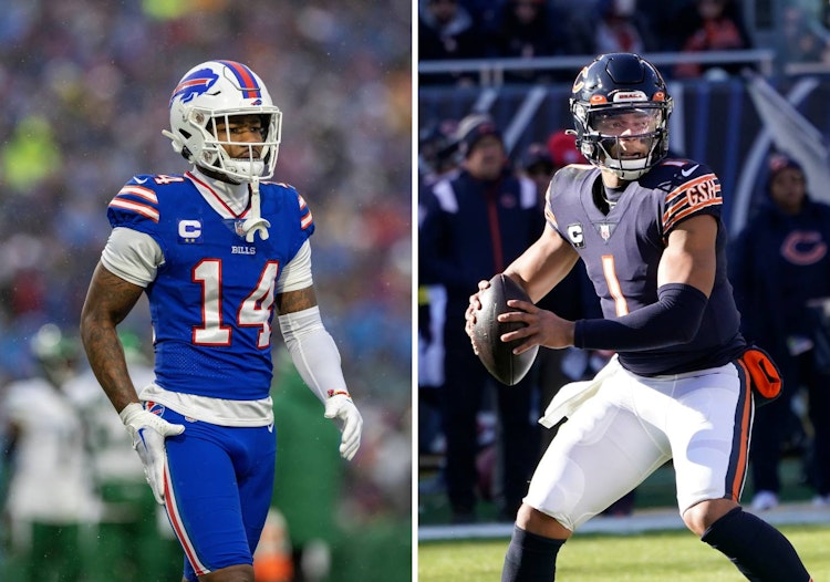 NFL Week 16: Bills vs. Bears Player Props & Predictions, Justin Fields & Josh Allen Saturday December 24, 2022