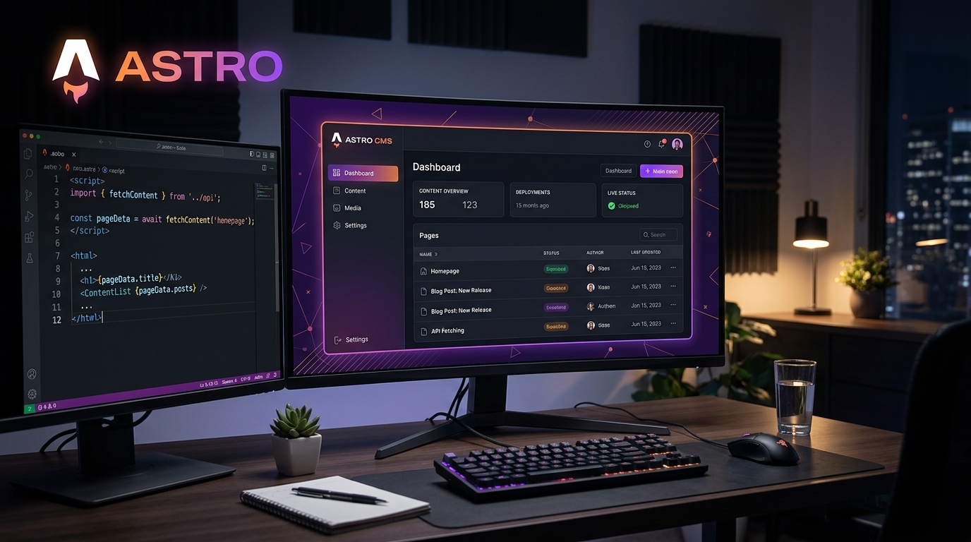 Headless CMS for Astro | Astro CMS | Cosmic | Cosmic