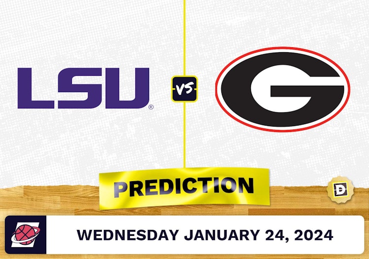 LSU vs. Georgia Prediction, Odds, College Basketball Picks [1/24/2024]