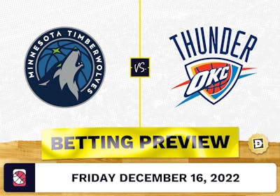 Timberwolves vs. Thunder Prediction and Odds - Dec 16, 2022