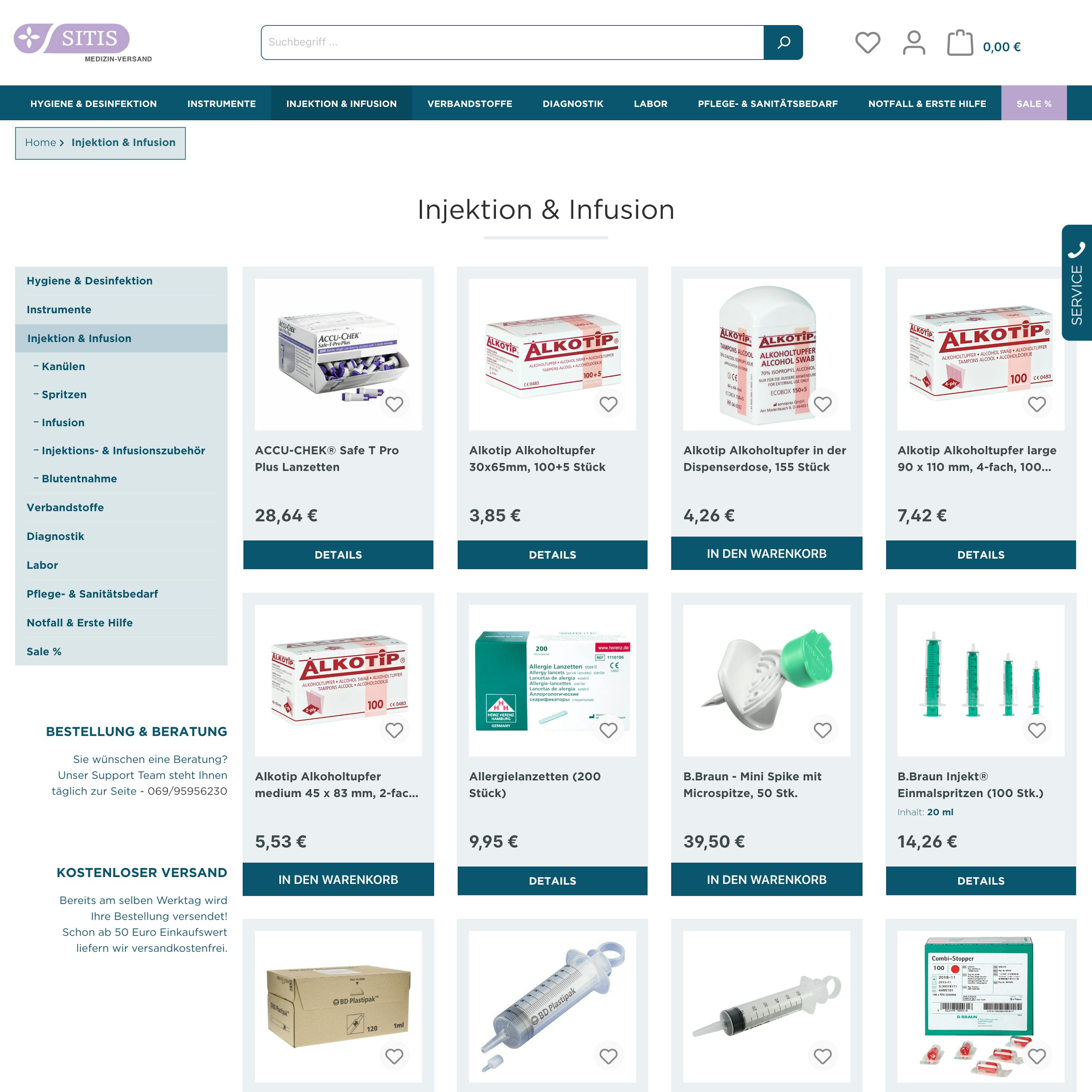 Old category page Old category page