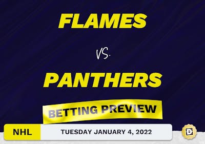 Flames vs. Panthers Predictions and Odds - Jan 4, 2022