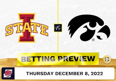Iowa State vs. Iowa CBB Prediction and Odds - Dec 8, 2022