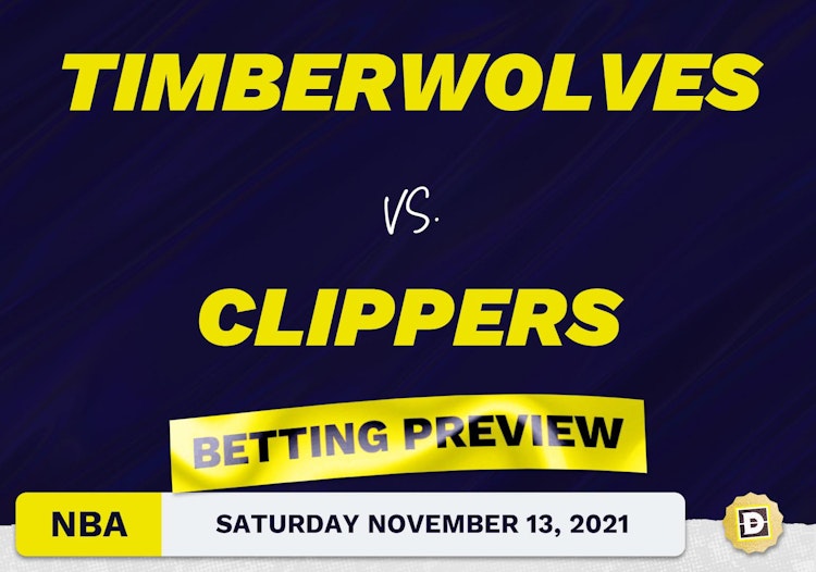 Timberwolves vs. Clippers Predictions and Odds - Nov 13, 2021