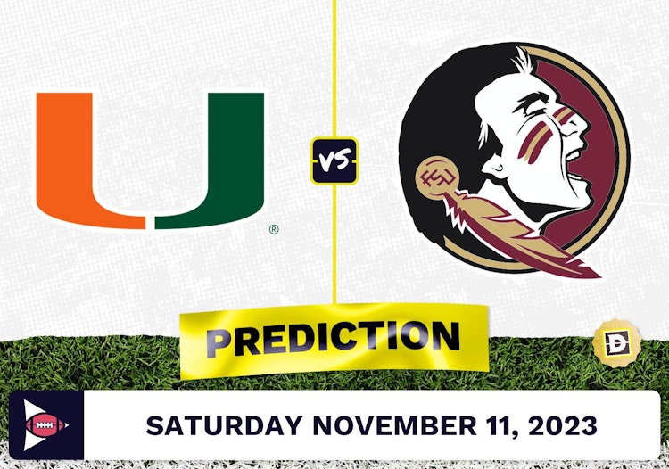 Miami Florida vs. Florida State CFB Prediction and Odds - November 11, 2023