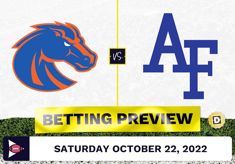 Boise State vs. Air Force CFB Prediction and Odds - Oct 22, 2022