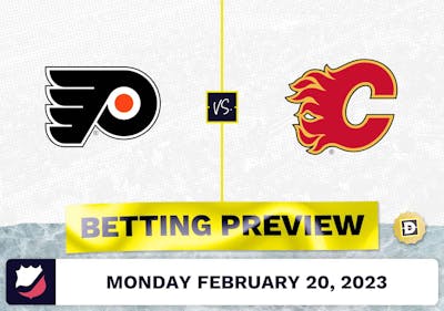 Flyers vs. Flames Prediction and Odds - Feb 20, 2023