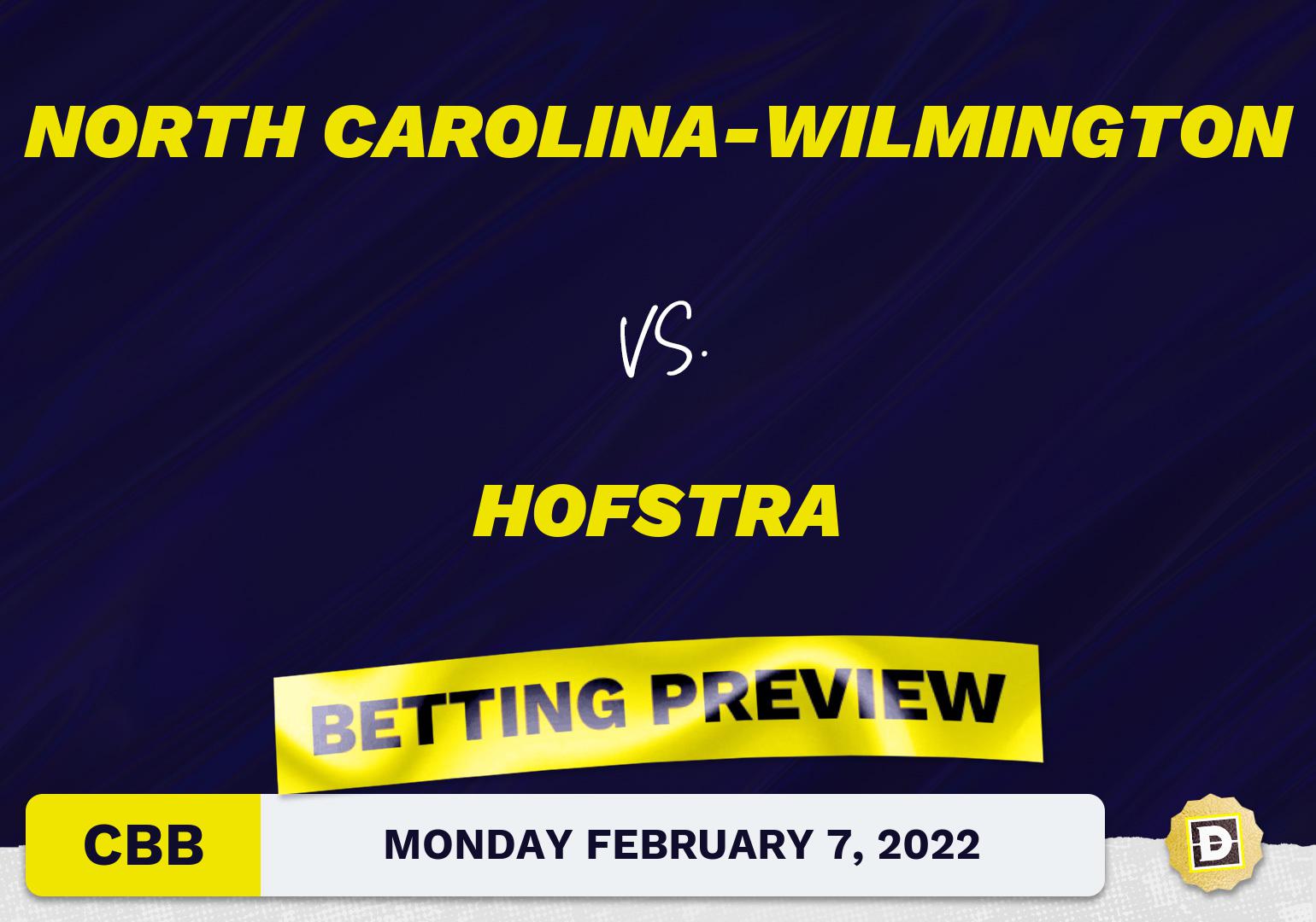 North Carolina-Wilmington vs. Hofstra CBB Predictions and Odds - Feb 7, 2022