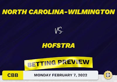 North Carolina-Wilmington vs. Hofstra CBB Predictions and Odds - Feb 7, 2022