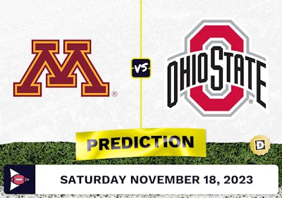 Minnesota vs. Ohio State CFB Prediction and Odds - November 18, 2023
