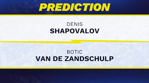 Denis Shapovalov vs. Botic Van de Zandschulp Prediction, Odds, Picks for US Open 2024