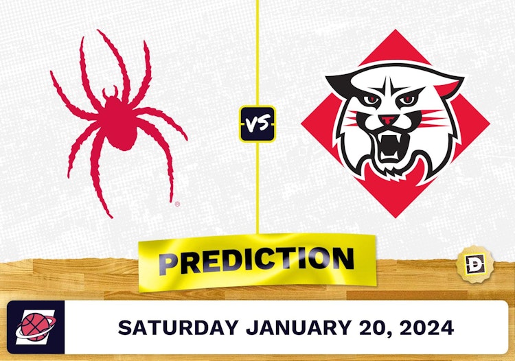 Richmond vs. Davidson Prediction, Odds, College Basketball Picks [1/20/2024]