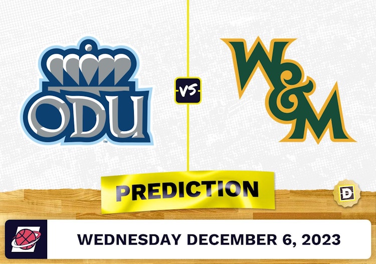Old Dominion vs. William & Mary Basketball Prediction - December 6, 2023