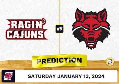 Louisiana-Lafayette vs. Arkansas State Prediction, Odds, College Basketball Picks [1/13/2024]