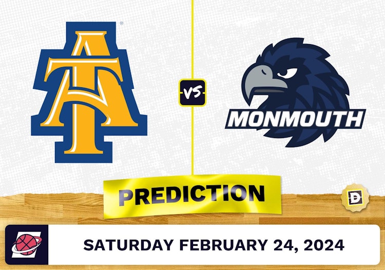 North Carolina A&T vs. Monmouth Prediction, Odds, College Basketball Picks [2/24/2024]