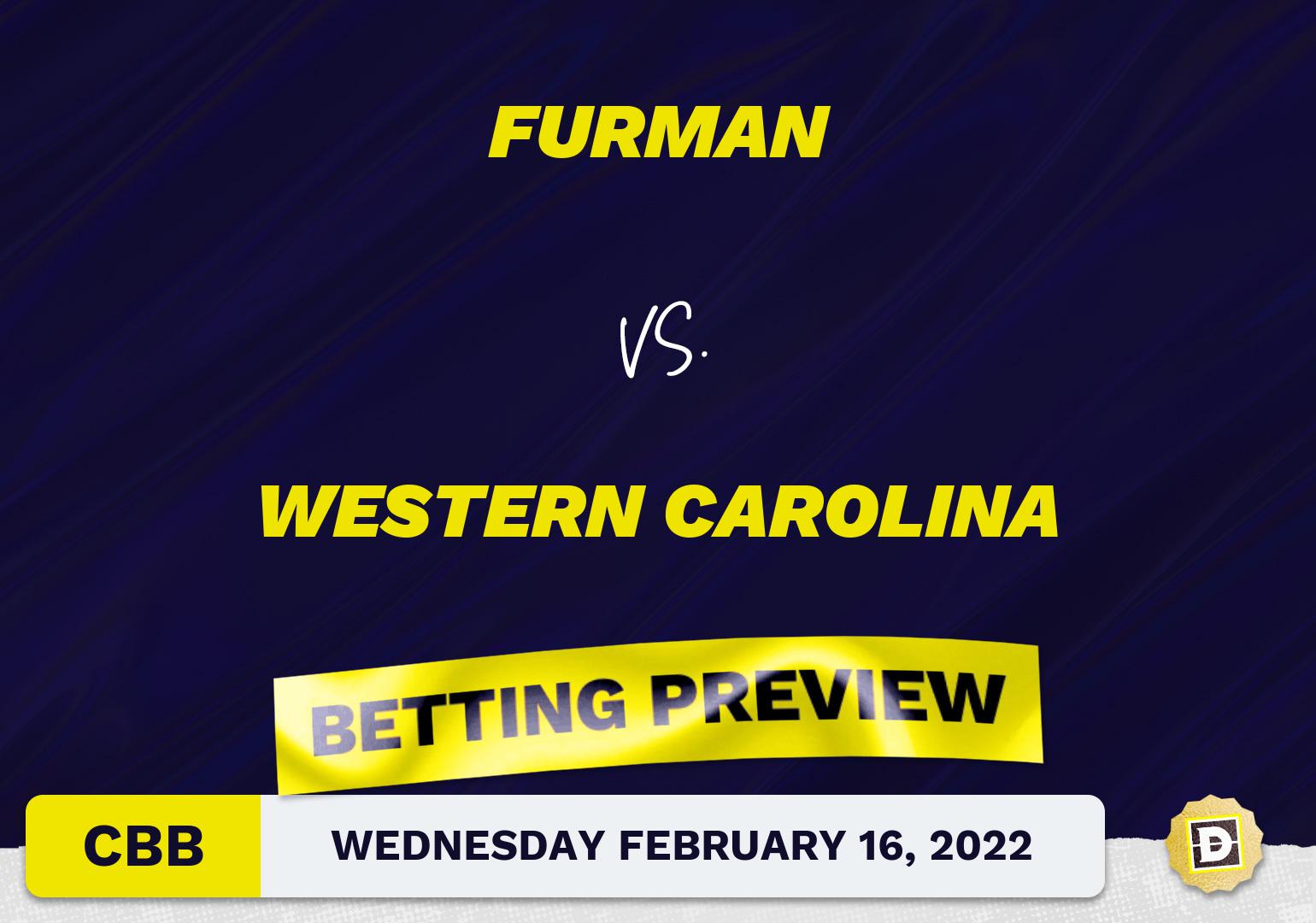Furman vs. Western Carolina CBB Predictions and Odds - Feb 16, 2022