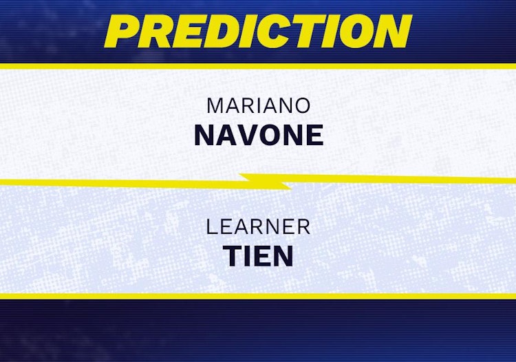 Mariano Navone vs Learner Tien Tennis Prediction.