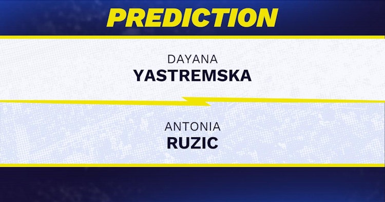 Dayana Yastremska vs Antonia Ruzic Tennis Prediction.