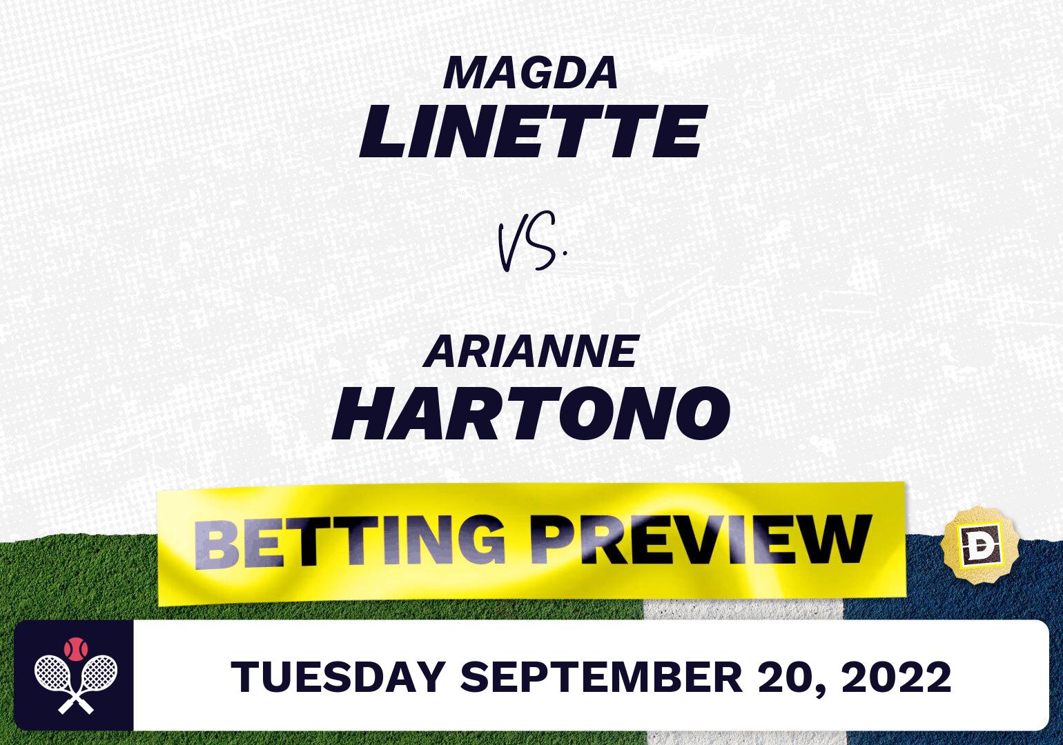 Magda Linette vs. Arianne Hartono Predictions - Sep 20, 2022