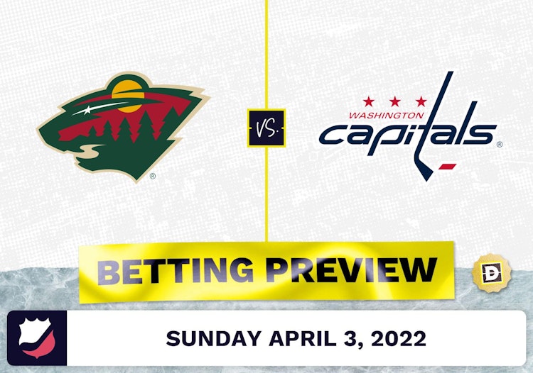 Wild vs. Capitals Prediction and Odds - Apr 3, 2022