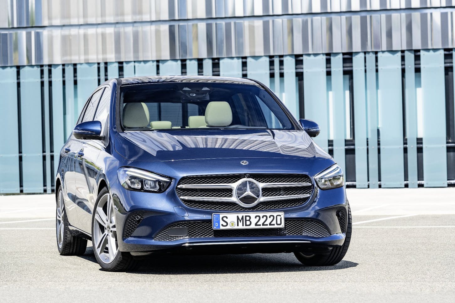 Eine Mercedes-Benz B-Klasse.
