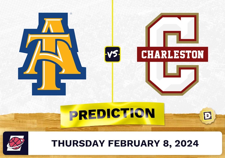 North Carolina A&T vs. Charleston Prediction, Odds, College Basketball Picks [2/8/2024]