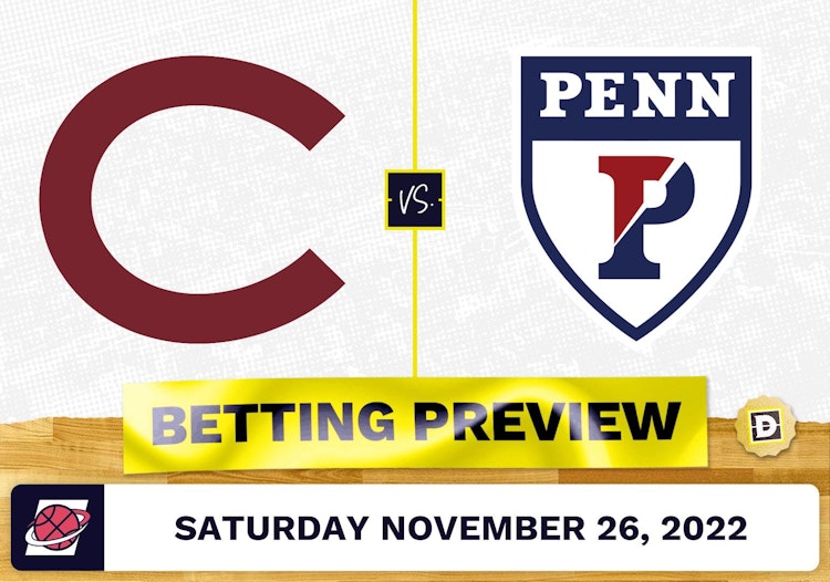Colgate vs. Pennsylvania CBB Prediction and Odds - Nov 26, 2022