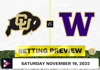 Colorado vs. Washington CFB Prediction and Odds - Nov 19, 2022